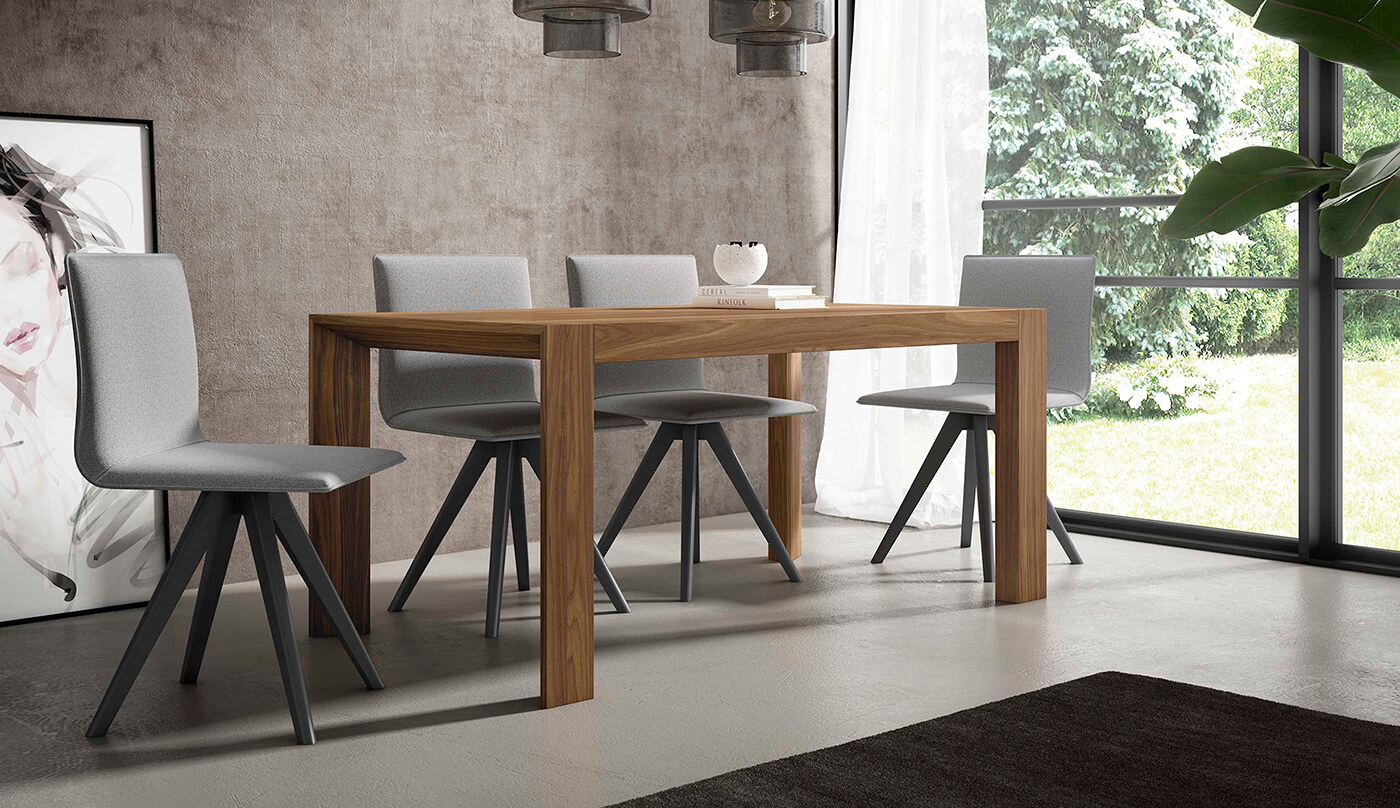 Design of dining rooms and manufacturing of dining room furniture